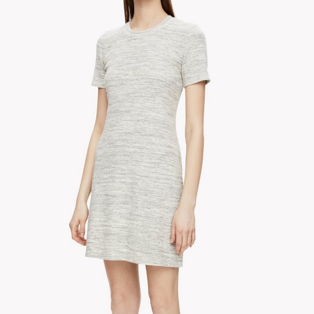 THEORY Ribbed T-Shirt Dress Sz L